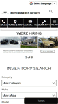 Mobile Screenshot of motorwerksinfiniti.com